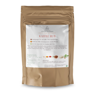 Kaffee Rub 220g Beutel